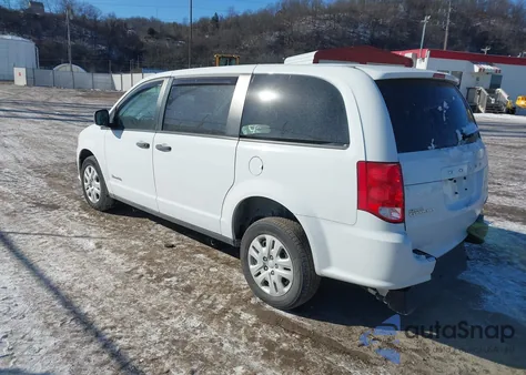 2019 Dodge Grand Caravan Se z USA, uszkodzony, nr VIN 2C7WDGBG5KR805084